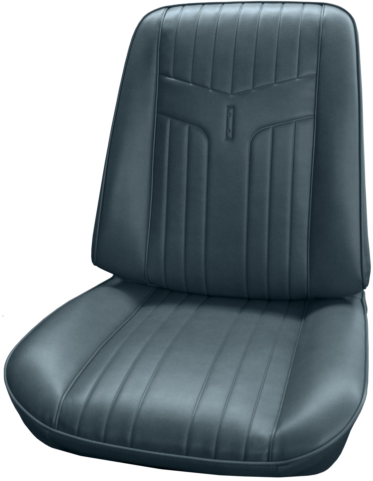 69 GTO/LEMANS BUCKET SEAT UPHOLSTERY - BLUE