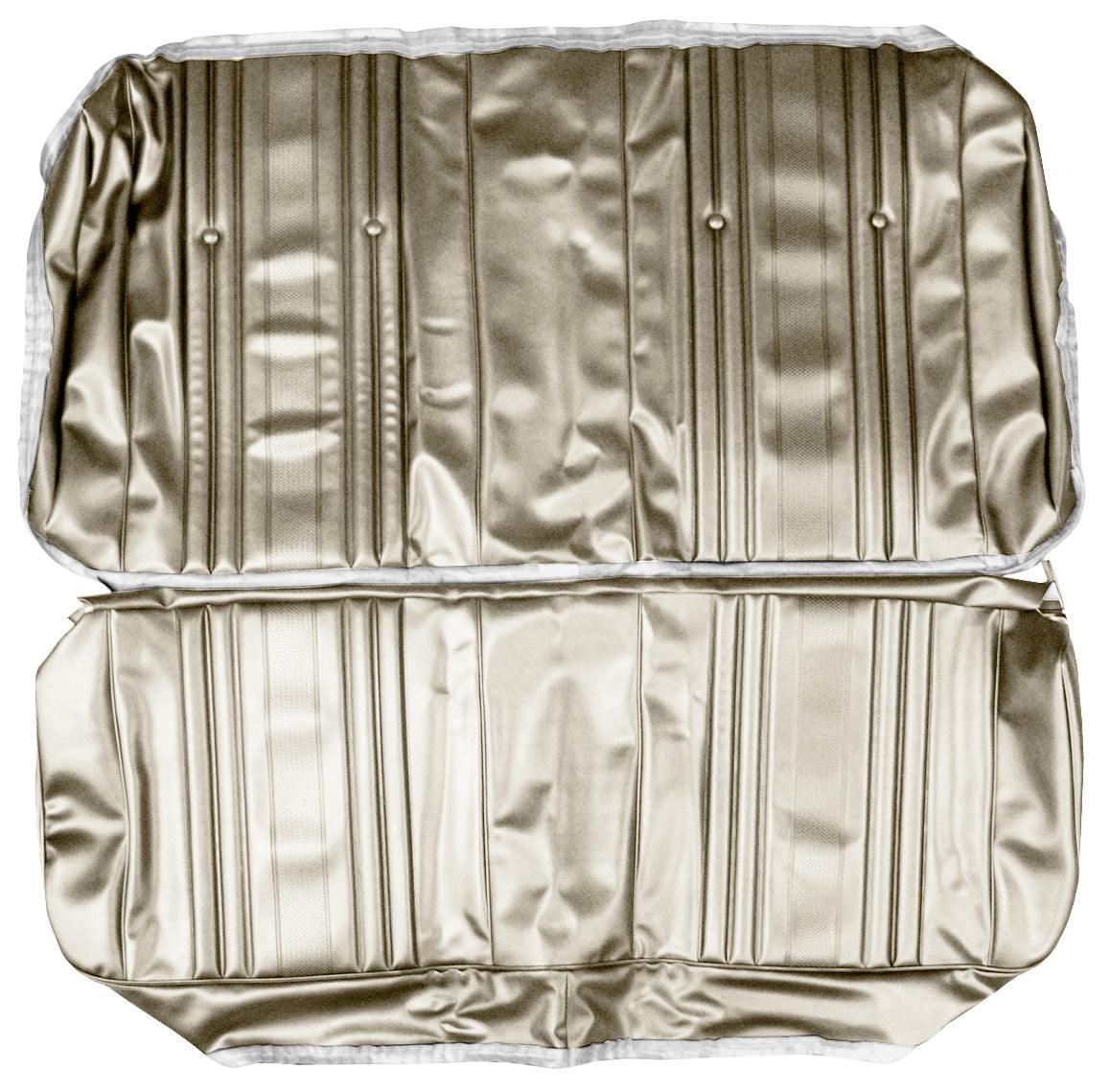 69 CHEVELLE/MALIBU HARDTOP REAR UPHOLSTERY - PARCHMENT