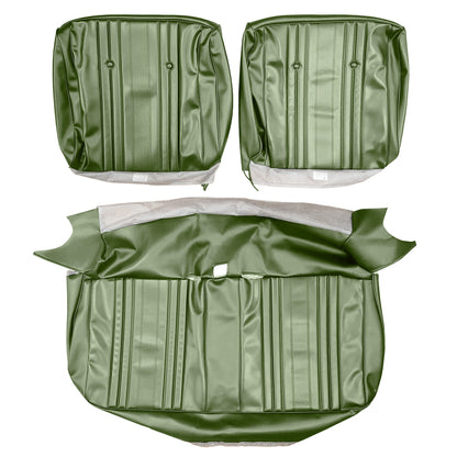 69 CHEVELLE/MALIBU SPLIT BENCH UPHOLSTERY -  LIGHT GREEN