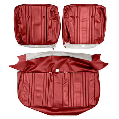 69 CHEVELLE/MALIBU SPLIT BENCH UPHOLSTERY -  RED