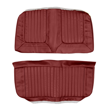 69 SKYLARK/GS 400 CONVERTIBLE REAR UPHOLSTERY - RED