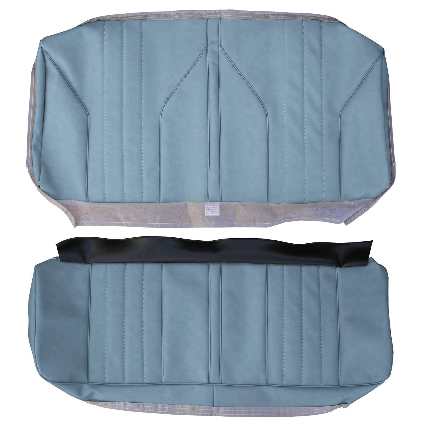 69 SKYLARK/GS 350 SPORT COUPE REAR UPHOLSTERY - BLUE