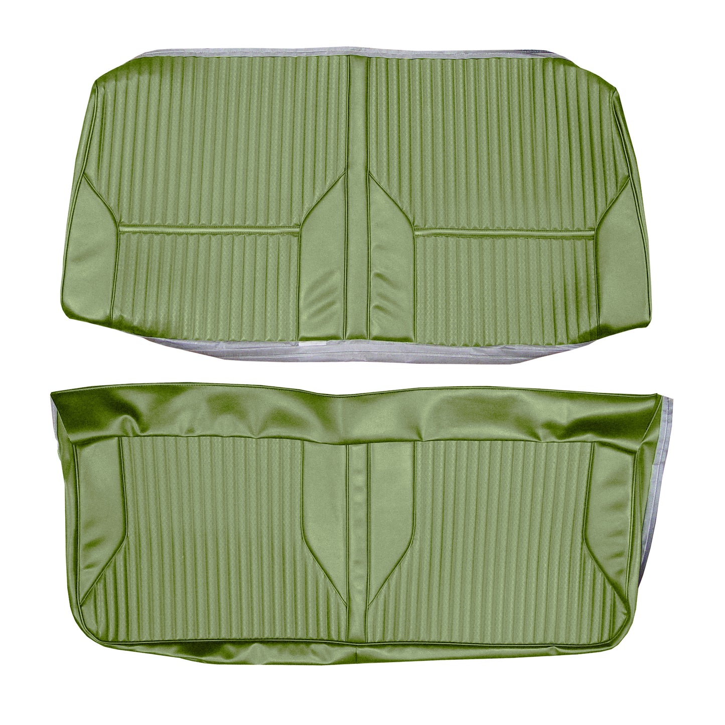69 CUTLASS 'S'/442 CONVERTIBLE REAR UPHOLSTERY - GREEN