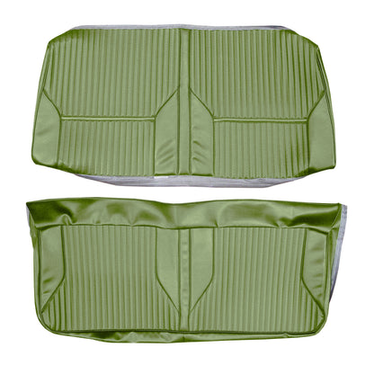 69 CUTLASS 'S'/442 CONVERTIBLE REAR UPHOLSTERY - GREEN