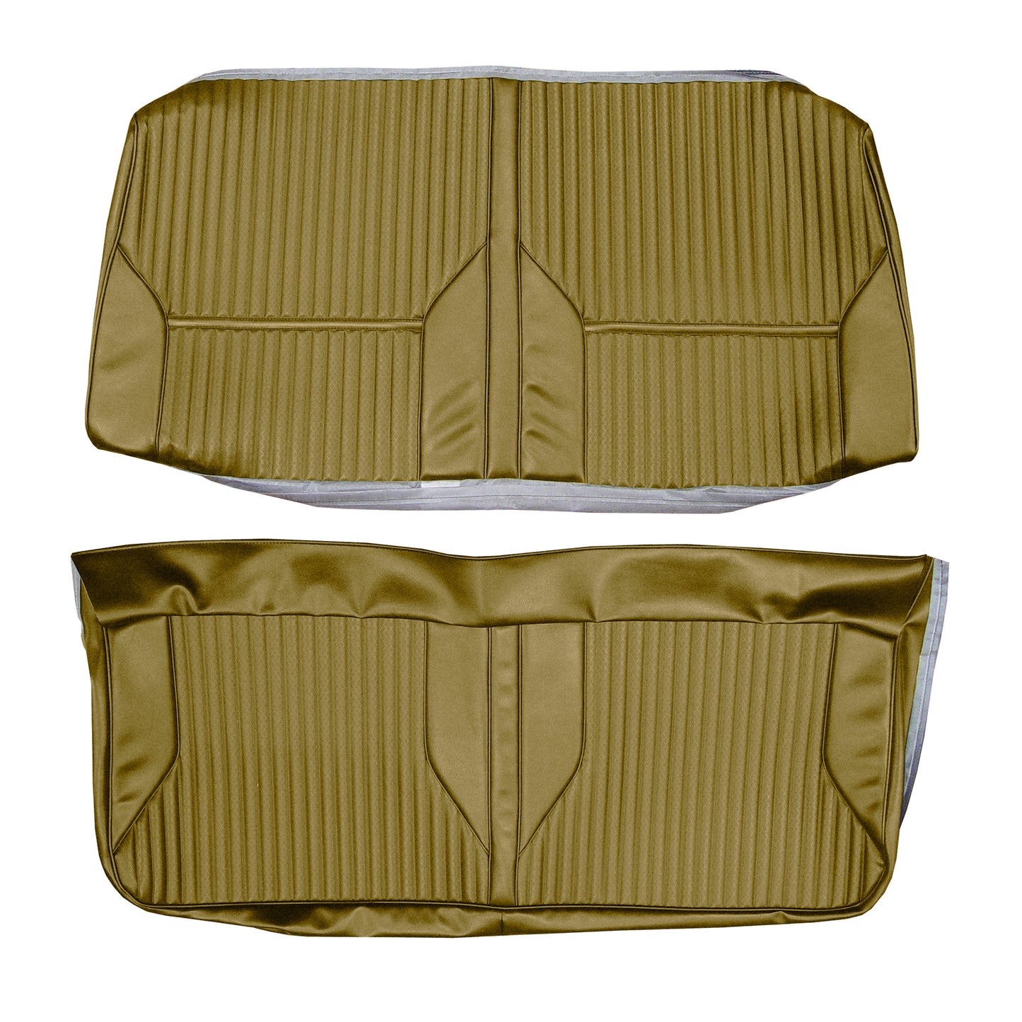 69 CUTLASS 'S'/442 CONVERTIBLE REAR UPHOLSTERY - GOLD