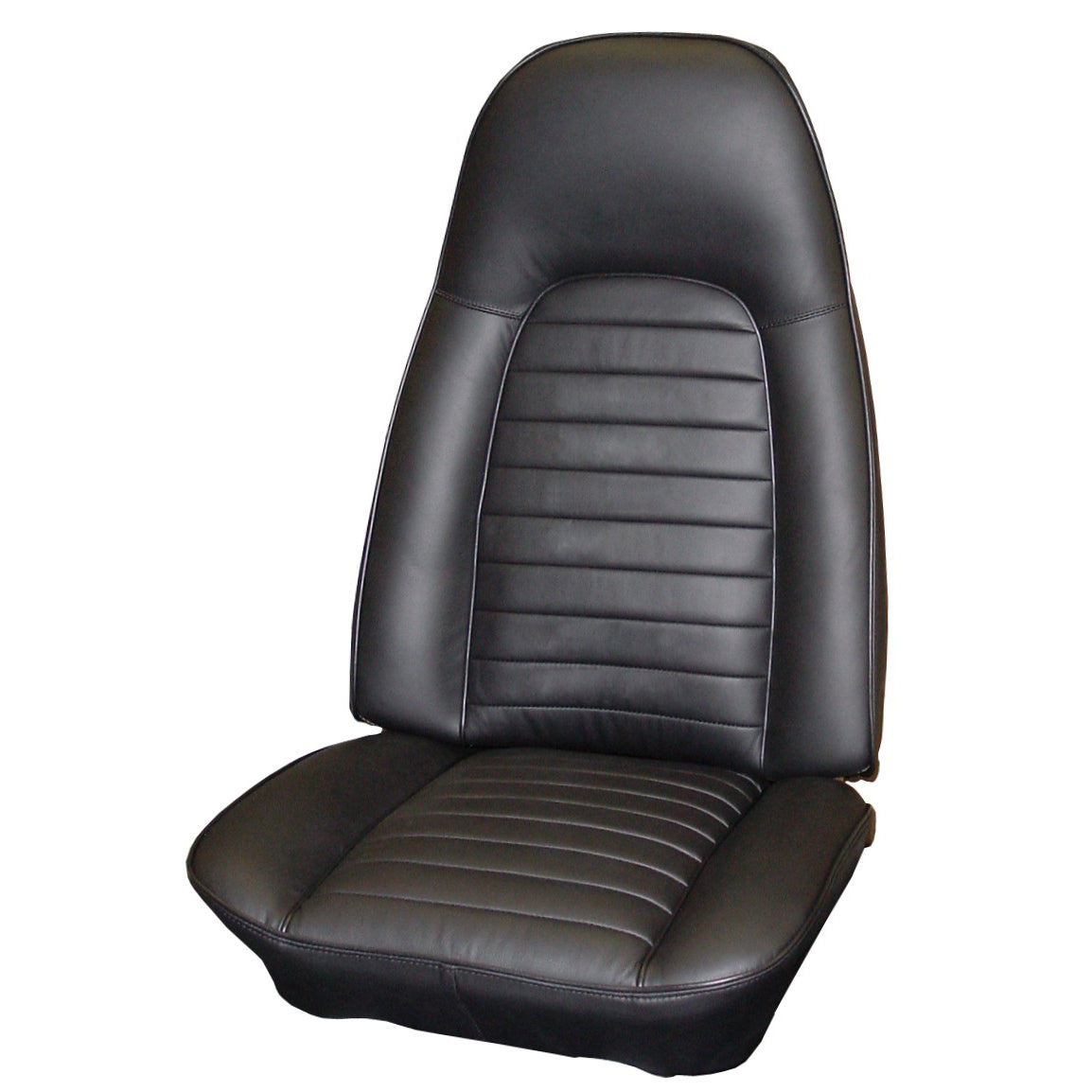 70 JAVELIN SST BUCKET SEAT CLOTH UPHOLSTERY - SRM BLACK CORDUROY/BLACK