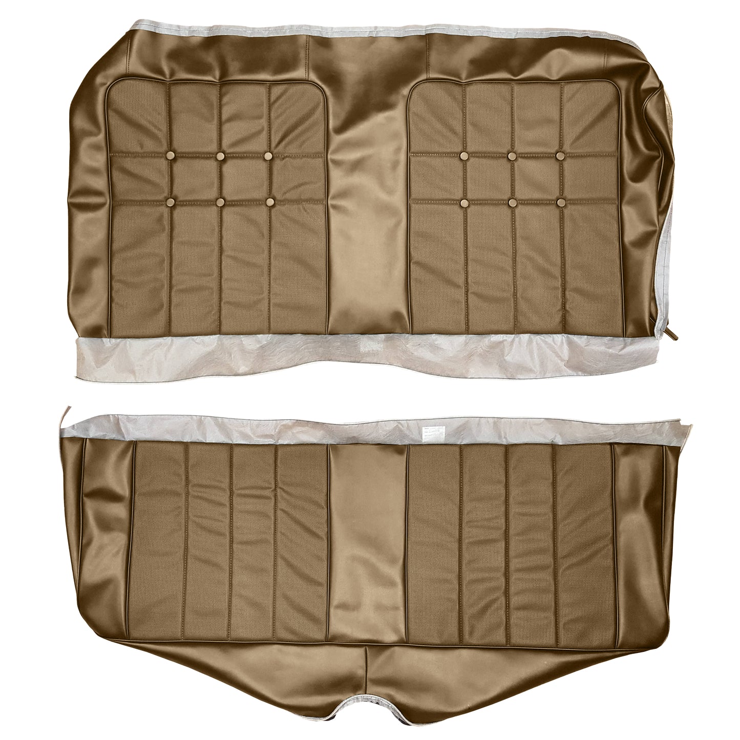 70 REBEL SST/"MACHINE" REAR SEAT UPHOLSTERY - LSRM BROWN