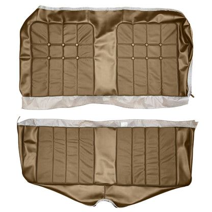 70 REBEL SST/"MACHINE" REAR SEAT UPHOLSTERY - LSRM BROWN