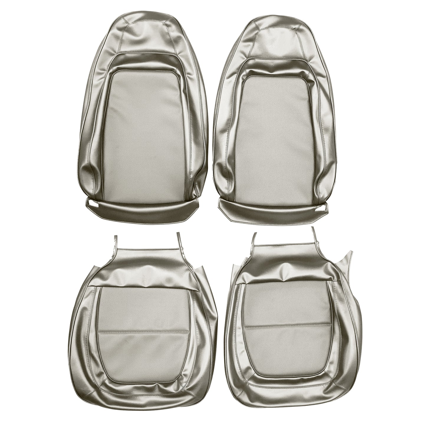 70 'CUDA 'A93'/CHALLENGER 'DEPUTY' BUCKET SEAT UPHOLSTERY - WHITE