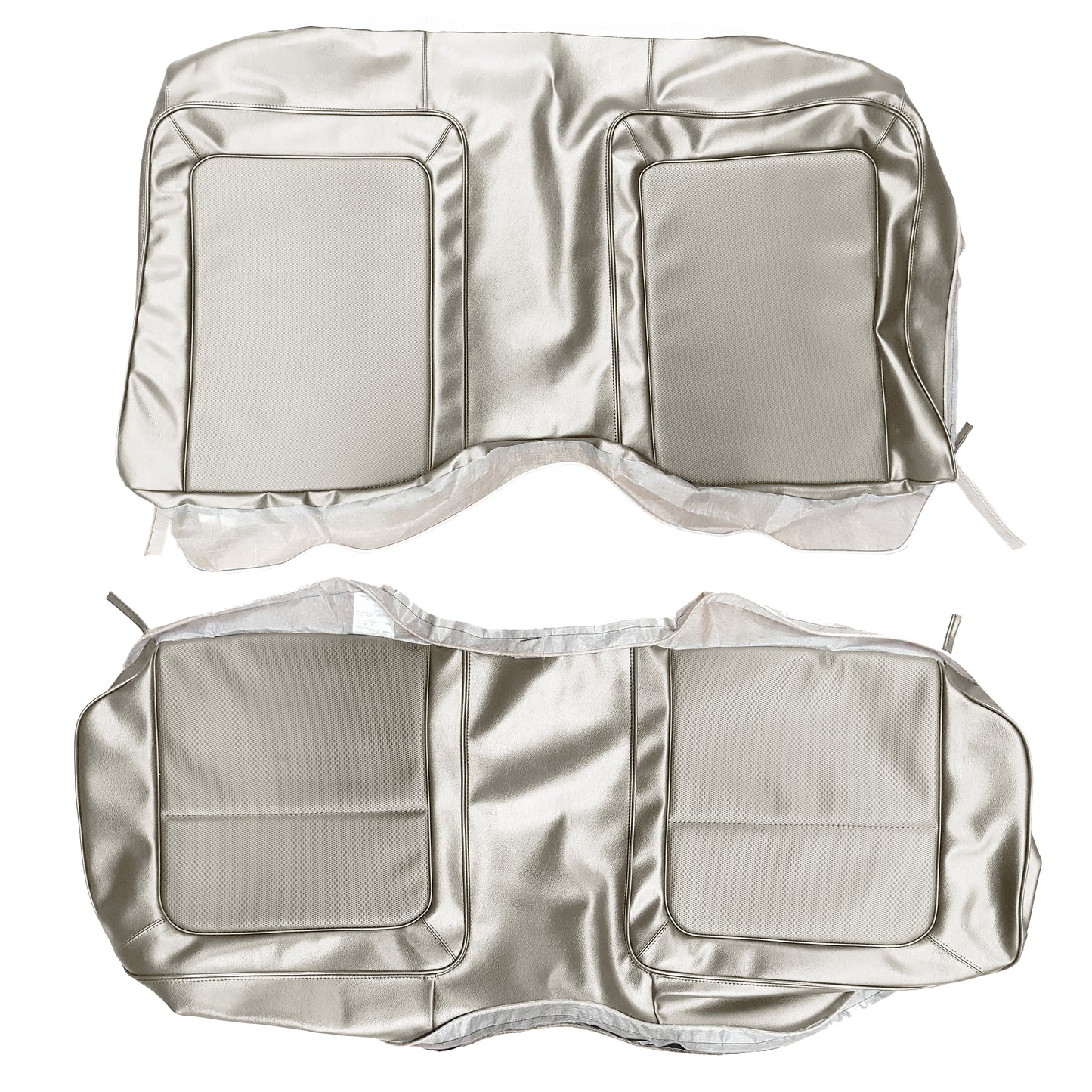 70 'CUDA 'A93'/CHALLENGER 'DEPUTY' COUPE REAR UPHOLSTERY - WHITE