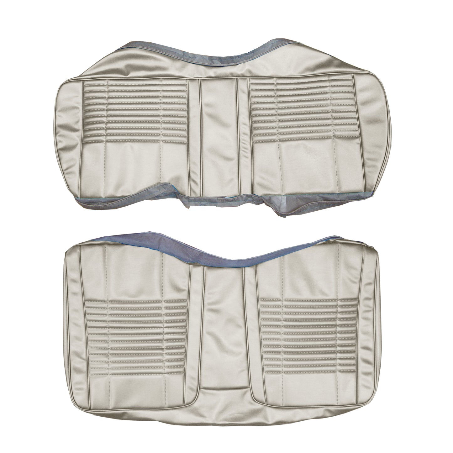 70 CHALLENGER CONV. REAR 'REGAL' UPHOLSTERY - WHITE