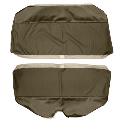71 DUSTER/DEMON "STANDARD" REAR UPHOLSTERY- BROWN