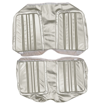 70 SATELLITE/ROADRUNNER "DECOR" CONV. REAR UPHOLSTERY - WHITE