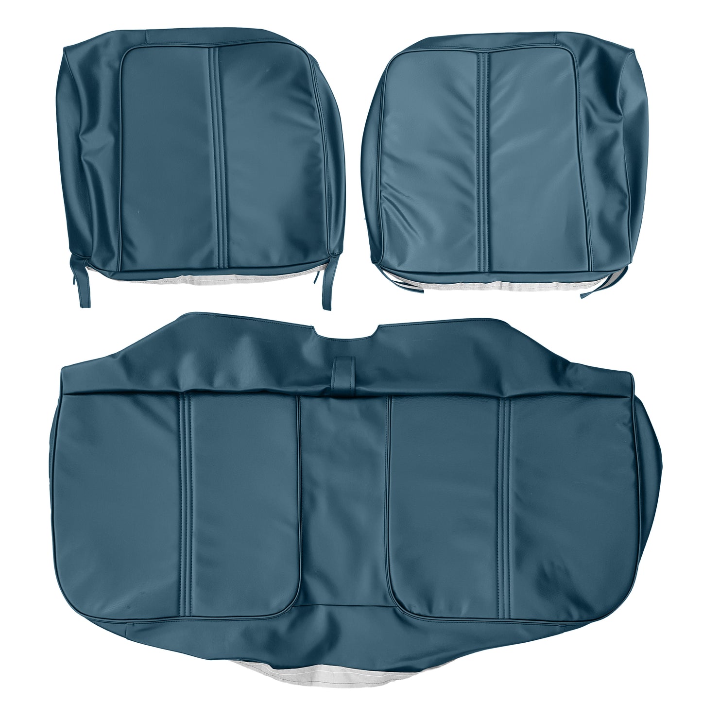 70 DUSTER "DELUXE" SPLIT BENCH UPHOLSTERY - BLUE