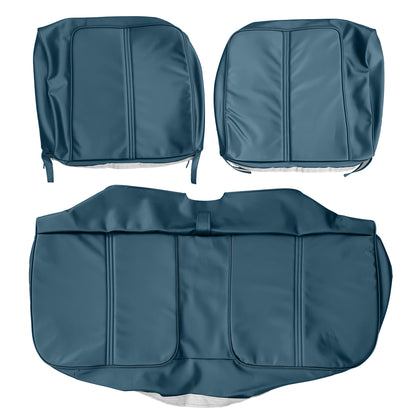 70 DUSTER "DELUXE" SPLIT BENCH UPHOLSTERY - BLUE