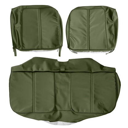 70 DUSTER "DELUXE" SPLIT BENCH UPHOLSTERY - GREEN