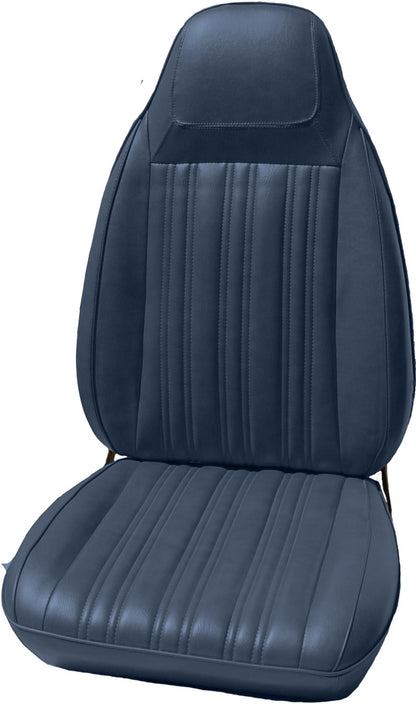 70 CORONET 500/RT/SUPERBEE BUCKET SEAT UPHOLSTERY - BLUE