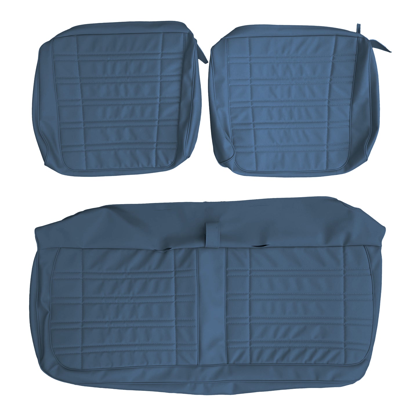 70 CORONET 440/SUPERBEE SPLIT BENCH UPHOLSTERY - BLUE