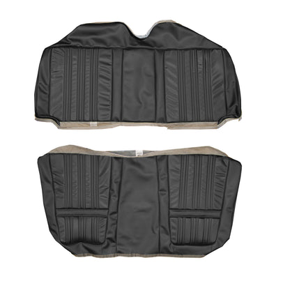 70 CORONET 500/RT/SUPERBEE HTP REAR UPHOLSTERY - BLACK