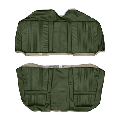 70 CORONET 500/RT/SUPERBEE HTP REAR UPHOLSTERY - GREEN