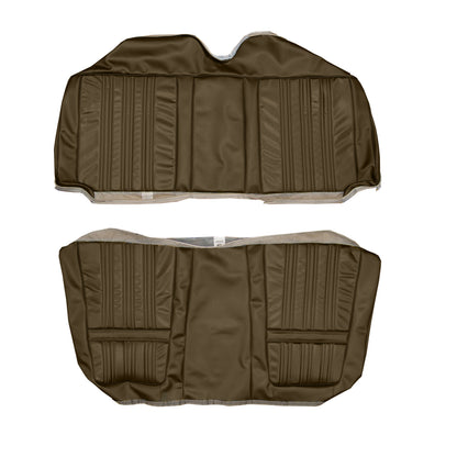 70 CORONET 500/RT/SUPERBEE HTP REAR UPHOLSTERY - BROWN