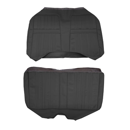 70 CORONET 500/RT CONVERTIBLE REAR UPHOLSTERY - BLACK
