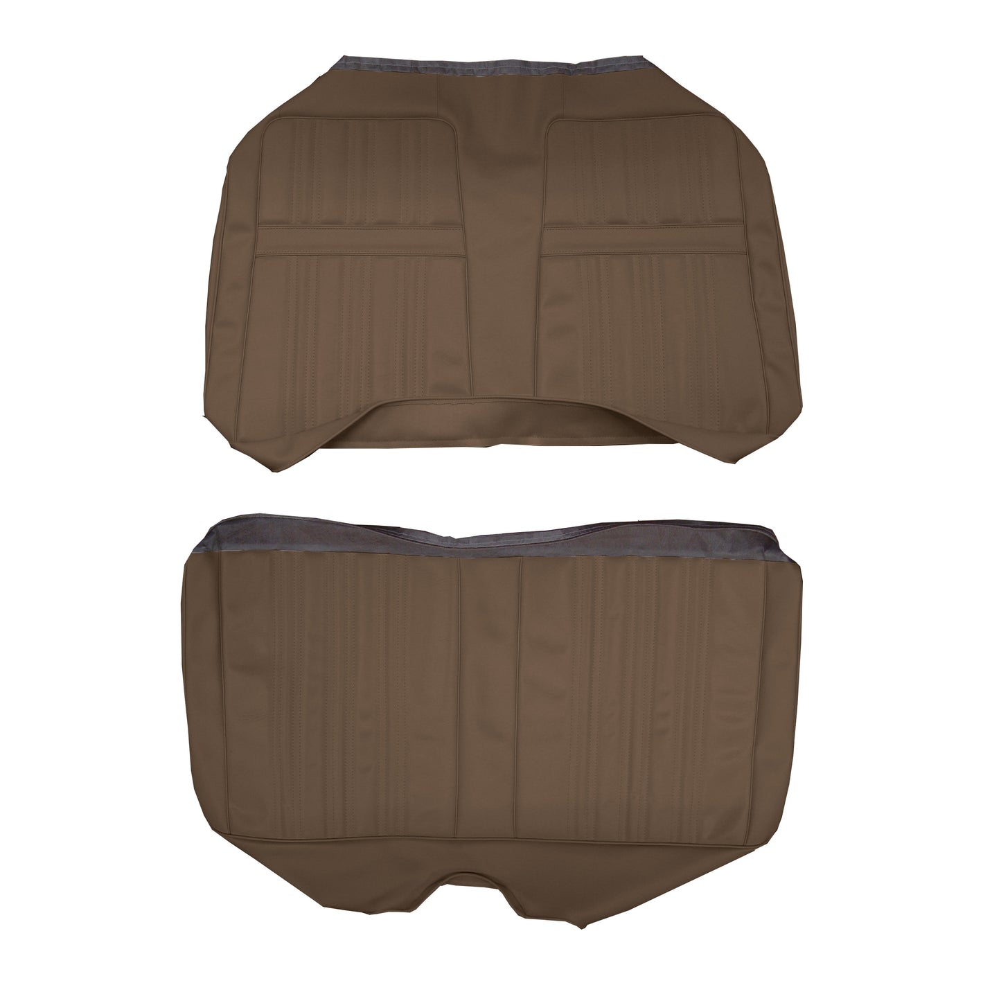 70 CORONET 500/RT CONVERTIBLE REAR UPHOLSTERY - BROWN