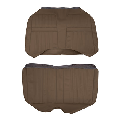 70 CORONET 500/RT CONVERTIBLE REAR UPHOLSTERY - BROWN