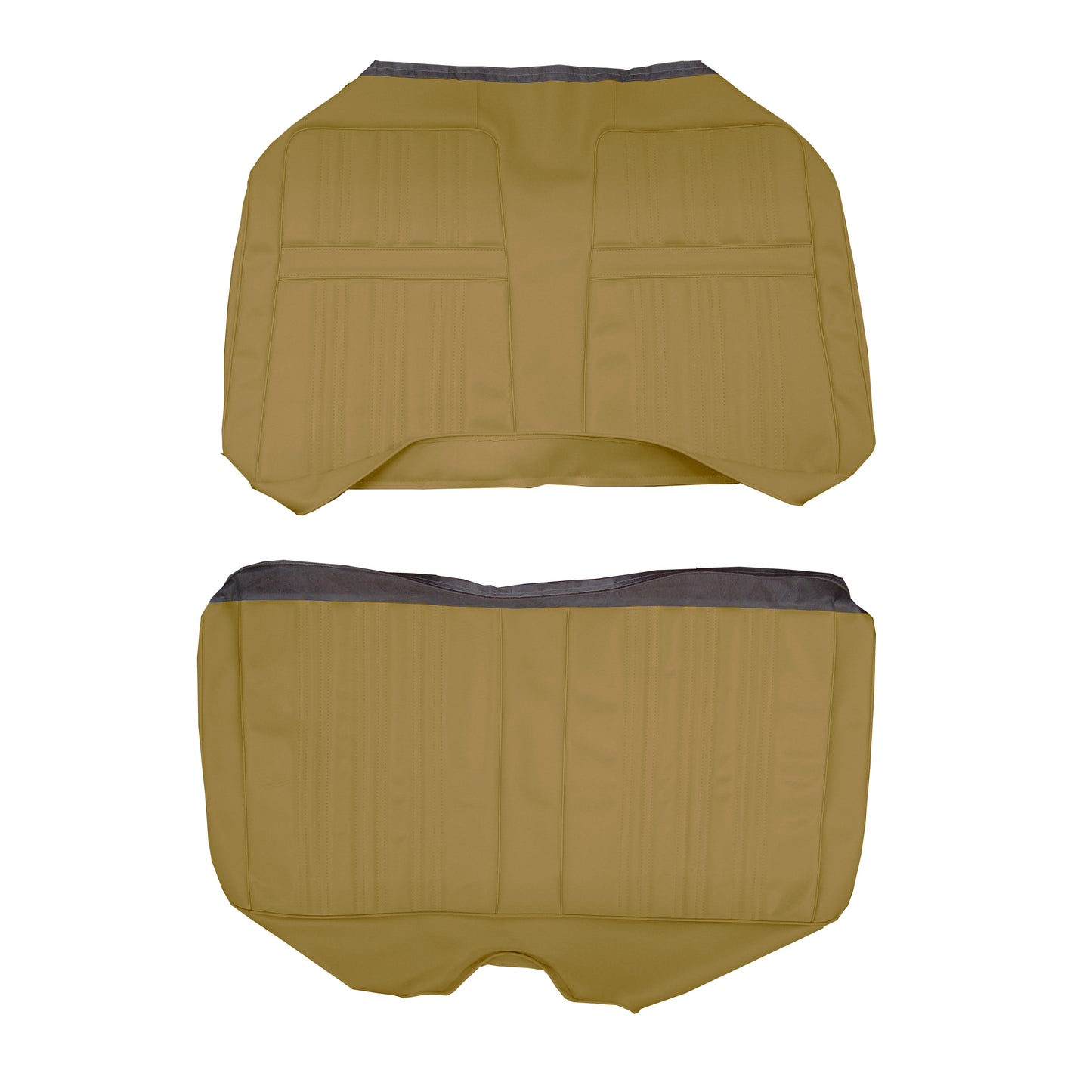 1970 CORONET 500/RT CONVERTIBLE REAR UPHOLSTERY - LSRM GOLD