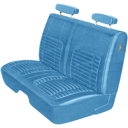 70 CHARGER SPLIT BENCH UPHOLSTERY - BRIGHT BLUE