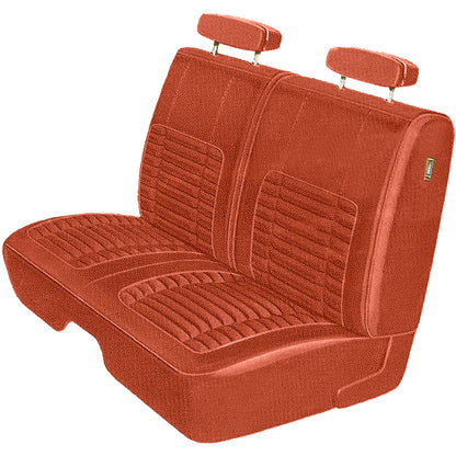70 CHARGER SPLIT BENCH UPHOLSTERY - BURNT ORANGE
