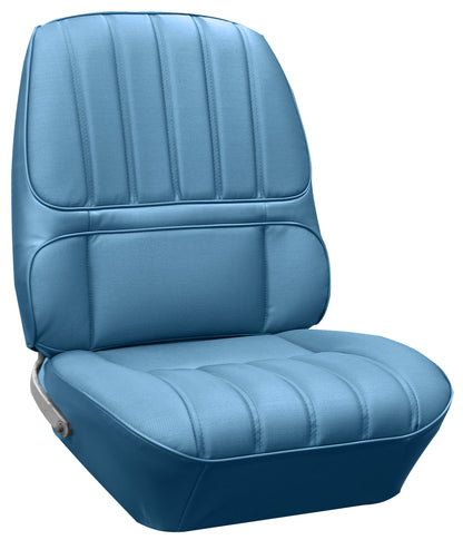 70 CAMARO "DELUXE" BUCKET SEAT UPHOLSTERY - BRIGHT BLUE