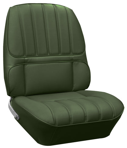 70 CAMARO "DELUXE" BUCKET SEAT UPHOLSTERY - GREEN