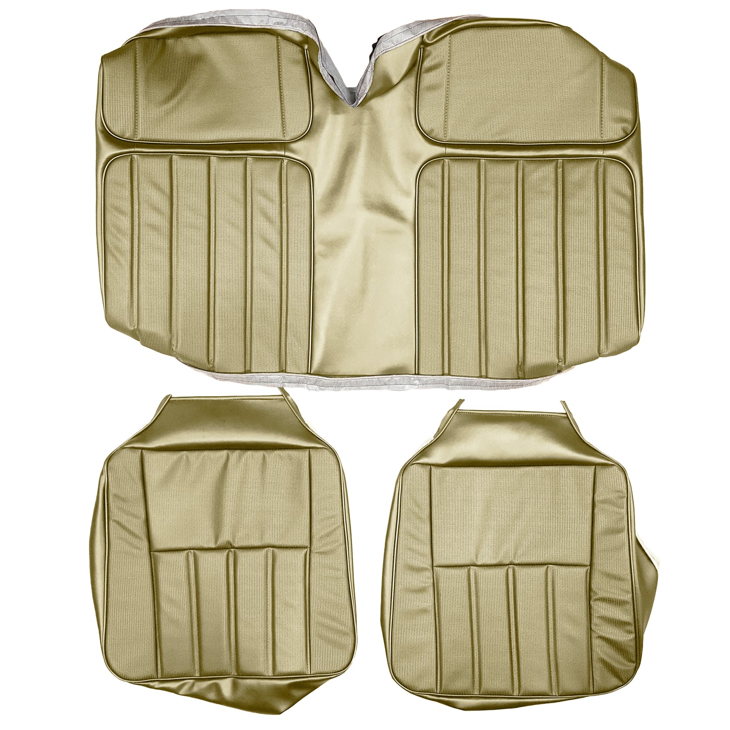 70 CAMARO "DELUXE" HARDTOP REAR UPHOLSTERY - SANDALWOOD