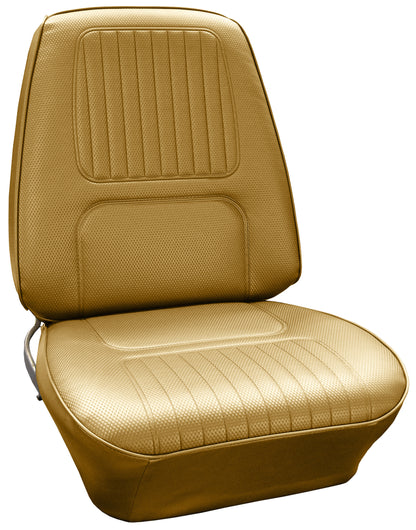 70 CAMARO "STANDARD" BUCKET SEAT UPHOLSTERY - SADDLE