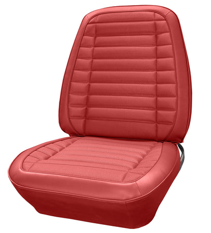 70 FIREBIRD/TRANS AM "DELUXE" BUCKET SEAT UPHOLSTERY - RED
