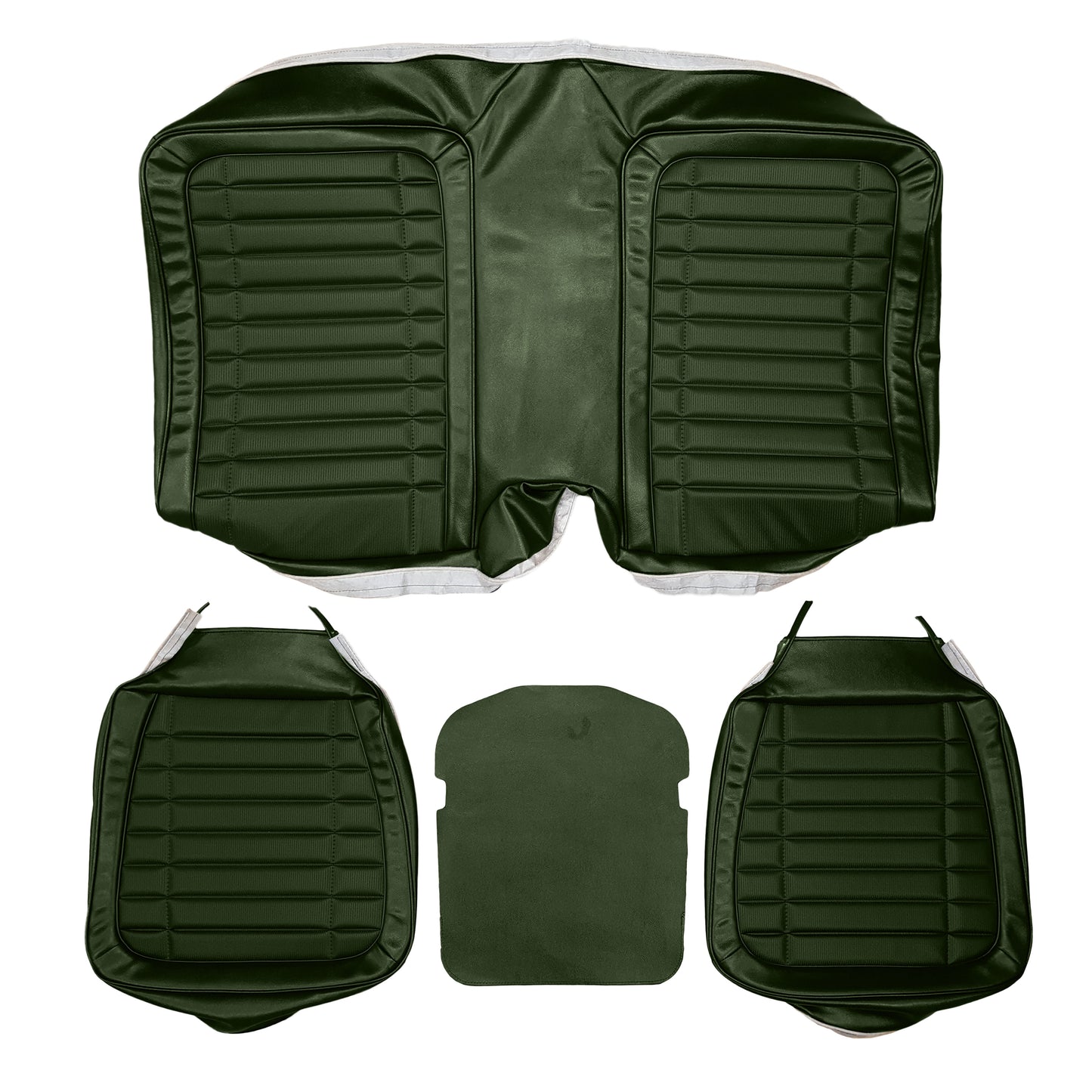 70 FIREBIRD/TRANS AM "DELUXE" HARDTOP REAR UPHOLSTERY - GREEN