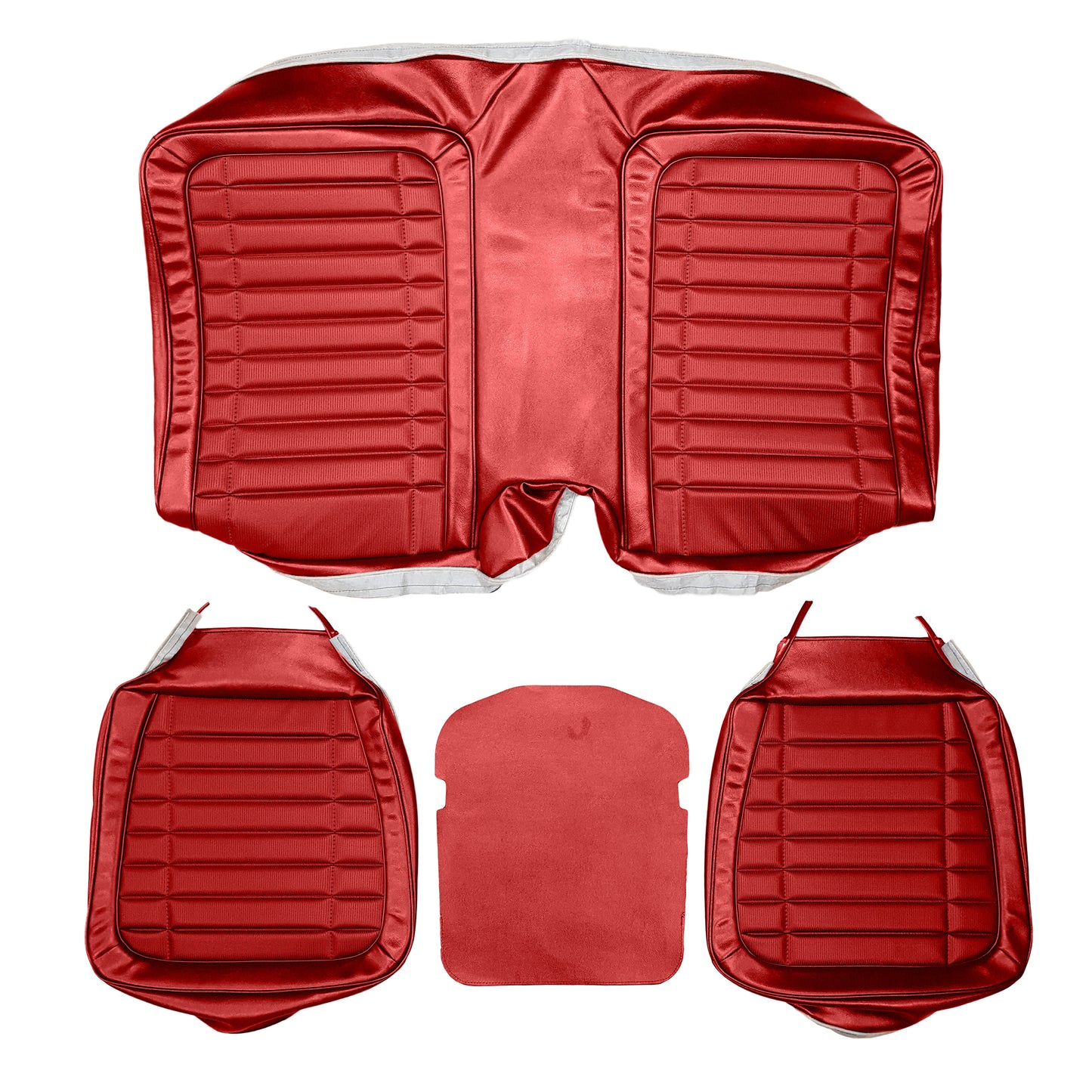 70 FIREBIRD/TRANS AM "DELUXE" HARDTOP REAR UPHOLSTERY - RED