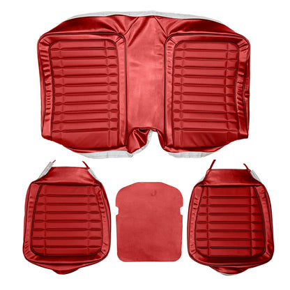 70 FIREBIRD/TRANS AM "DELUXE" HARDTOP REAR UPHOLSTERY - RED