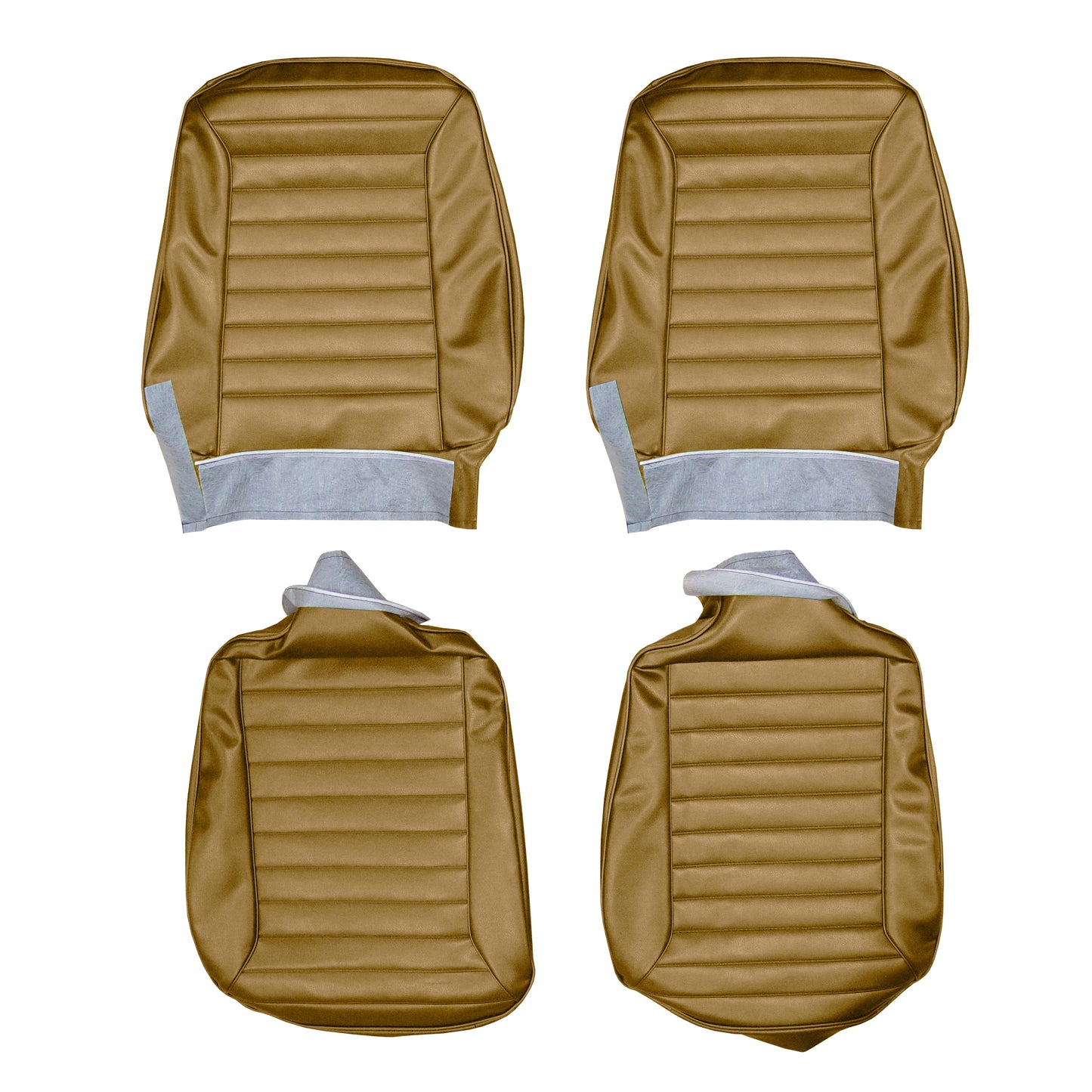70 FIREBIRD/TRANS AM "STANDARD" BUCKET SEAT UPHOLSTERY - SADDLE