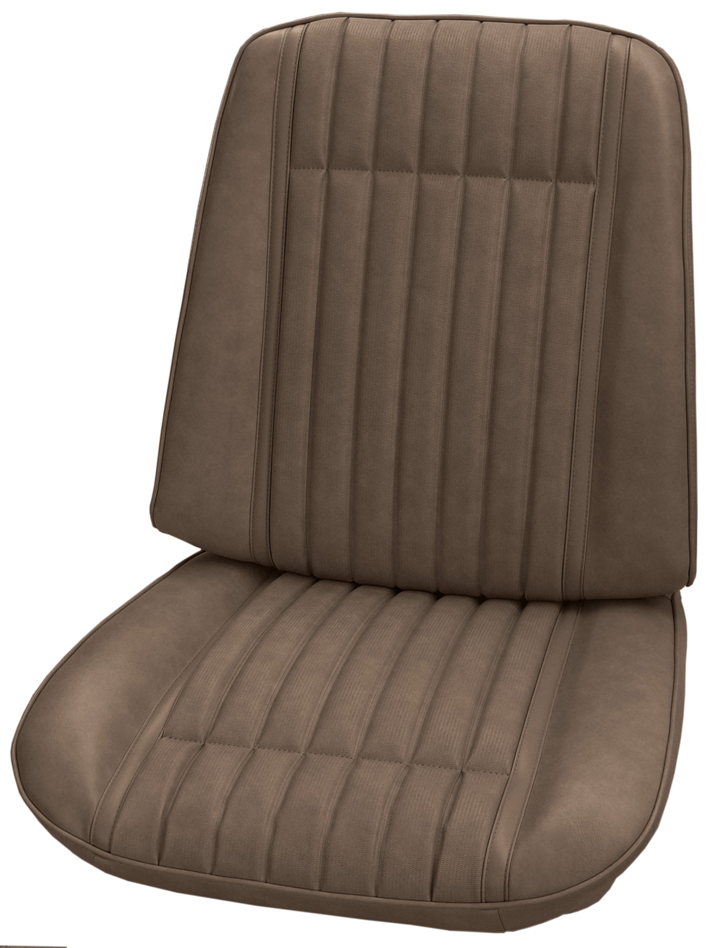 70 GTO/LEMANS SPORT BUCKET SEAT UPHOLSTERY - BURNISHED SADDLE