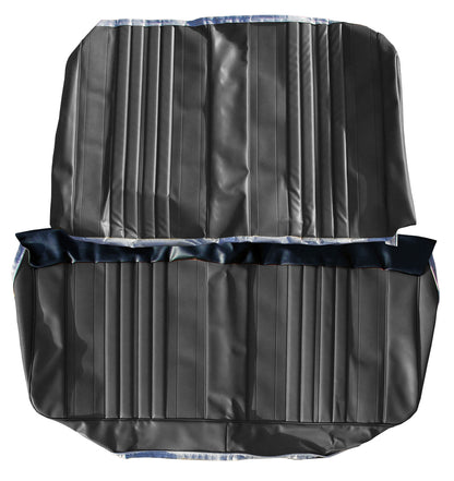 70 CHEVELLE/MALIBU HARDTOP REAR UPHOLSTERY - BLACK