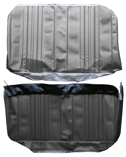 70 CHEVELLE/MALIBU CONVERTIBLE REAR UPHOLSTERY - BLACK