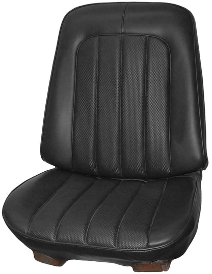 70 SKYLARK/GS "DELUXE" BUCKET SEAT UPHOLSTERY - BLACK