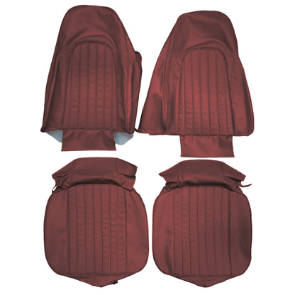 71 JAVELIN/AMX/GREMLIN BUCKET SEAT 'COACHMAN' UPHOLSTERY - RED