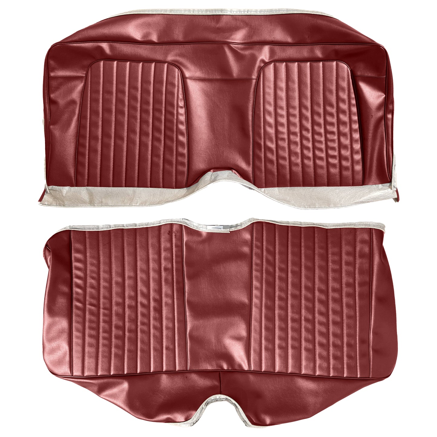 71 AMX/JAVELIN REAR 'COACHMAN' UPHOLSTERY - RED