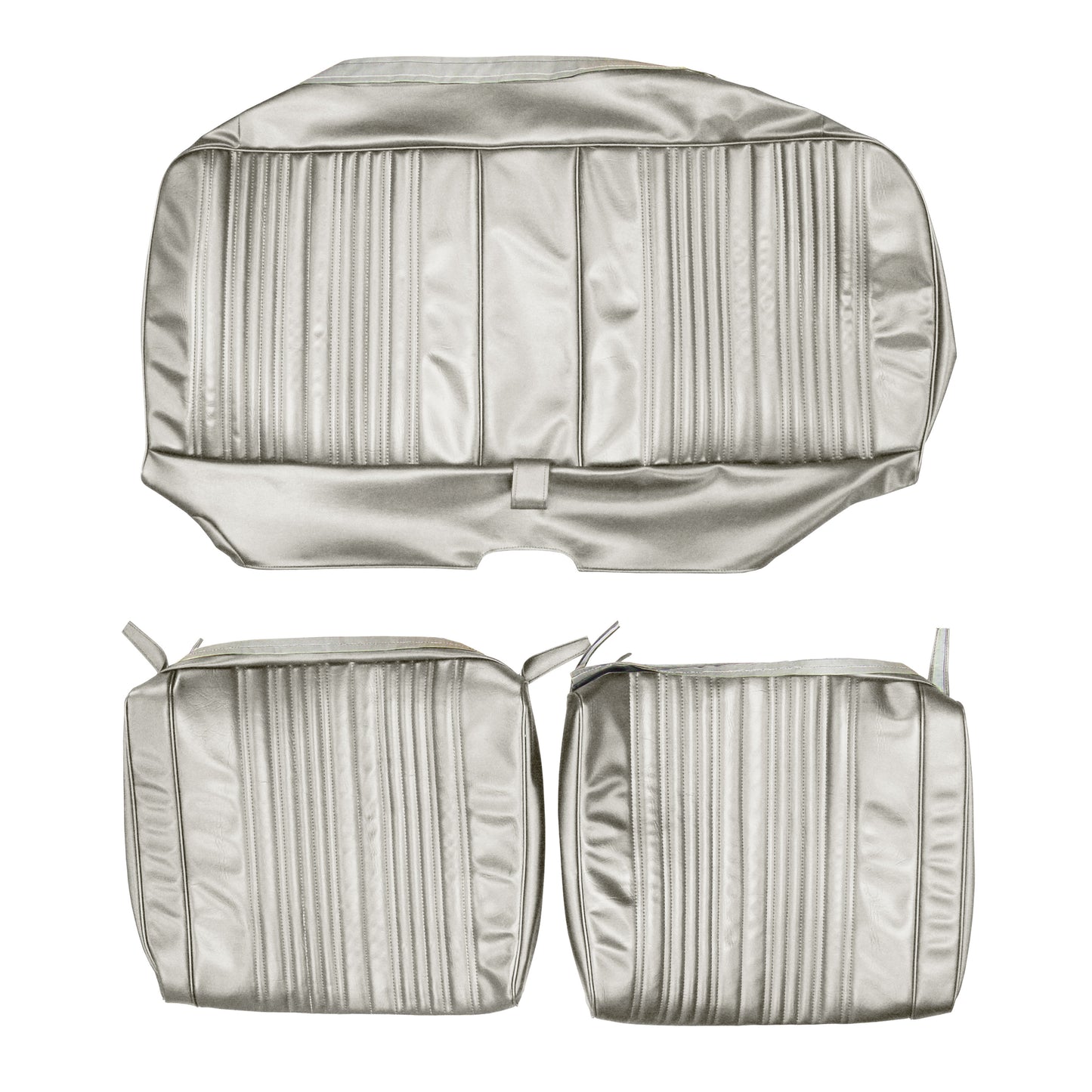 71 DART SWINGER/SCAMP SPLIT BENCH UPHOLSTERY - WHITE