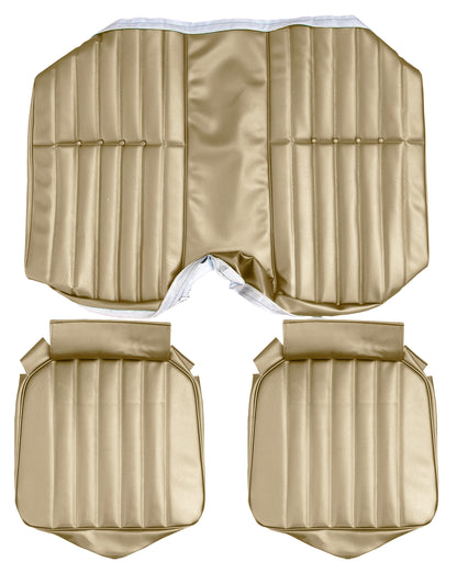71 CAMARO "STANDARD" HARDTOP REAR UPHOLSTERY - SANDALWOOD