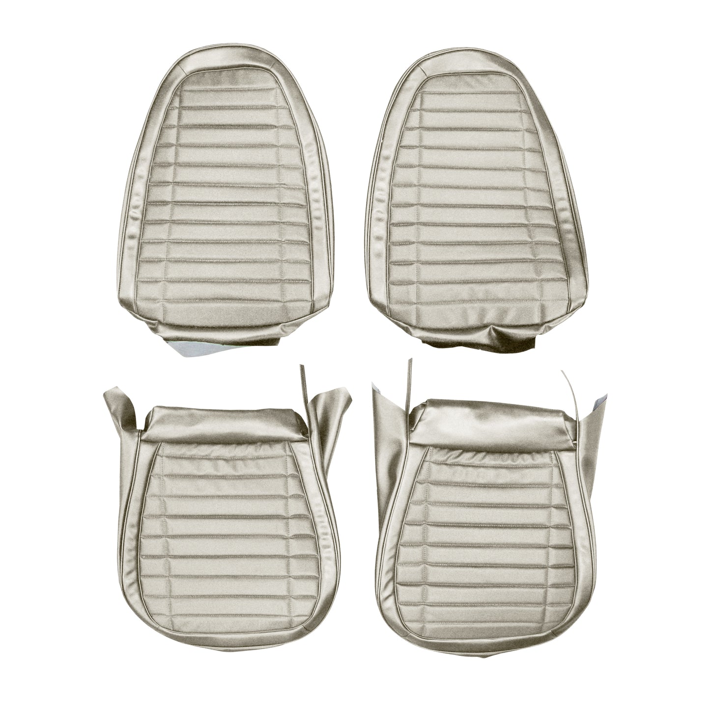 71 FIREBIRD/TRANS AM "DELUXE" BUCKET SEAT UPHOLSTERY - PEARL WHITE