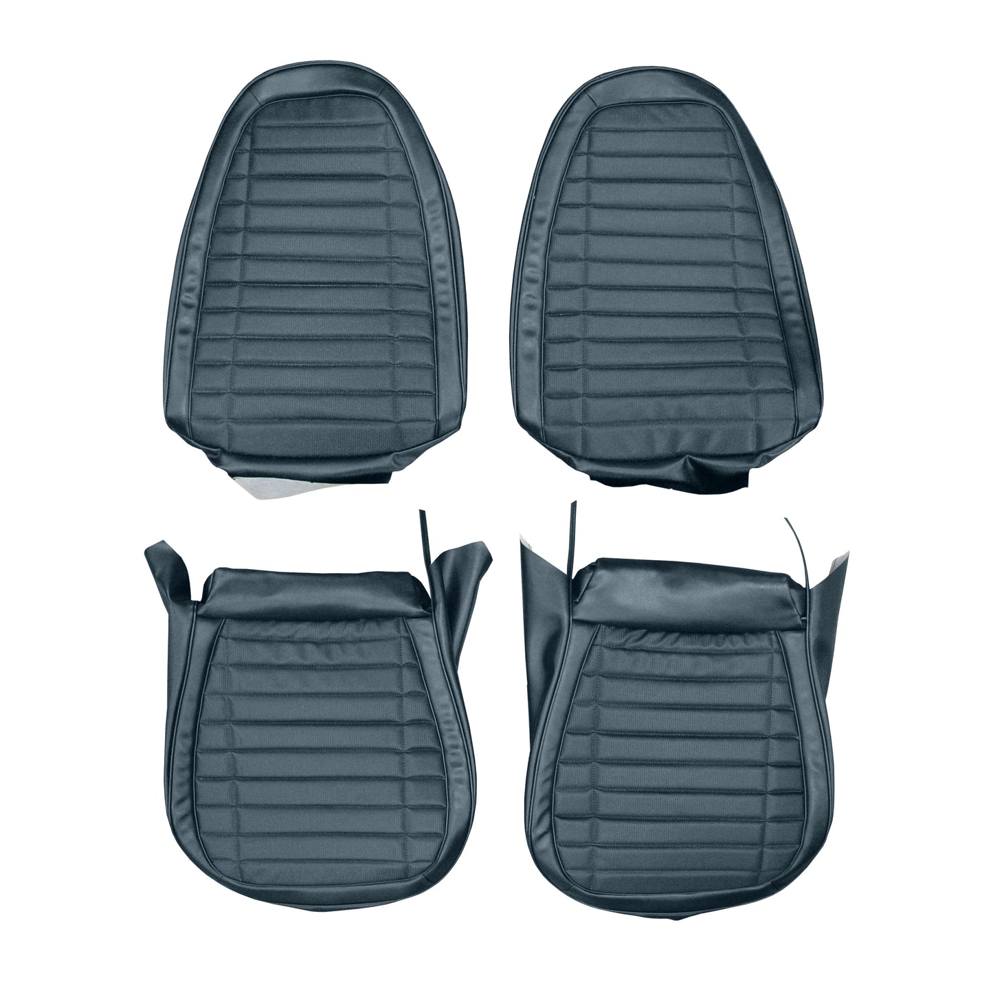 71 FIREBIRD/TRANS AM "DELUXE" BUCKET SEAT UPHOLSTERY - BLUE